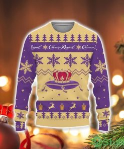 Crown Royal Whiskey Merry Christmas Unisex Gift Fan 3D Sweater Holiday Gift Christmas Gift Product Photo 1
