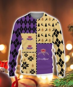 Crown Royal Whiskey Merry Christmas Whiskey And Beers 3D Sweater Holiday Gift Christmas Gift Product Photo 1