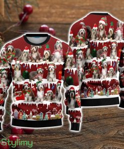 Cute Dog Ugly Christmas Sweater Christmas Holiday Gift For Men And Women Product Photo 1