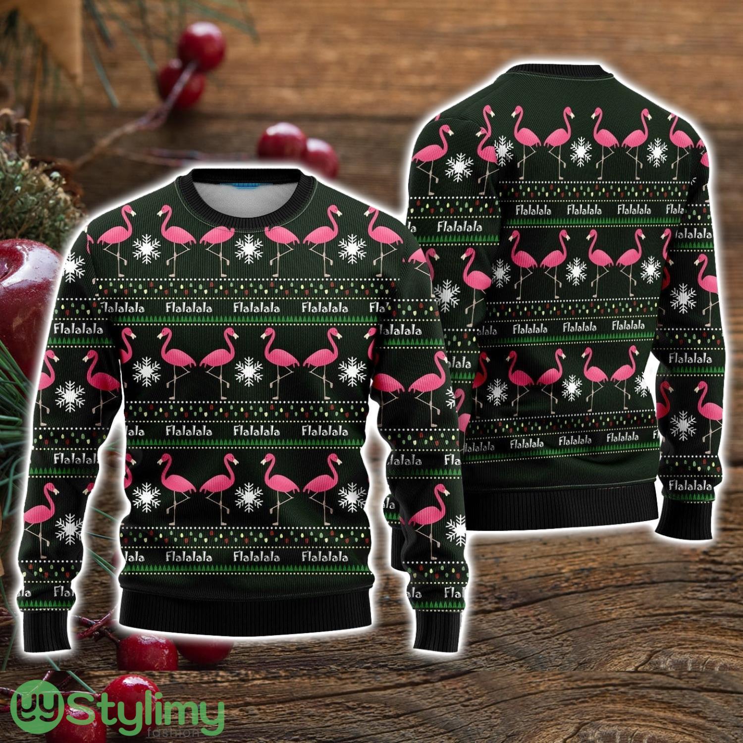 Cute Flamingo Lover Ugly Christmas Sweater Christmas Holiday Gift For Men And Women 3 Cute Flamingo Lover Ugly Christmas Sweater Christmas Holiday Gift For Men And Women Product Photo 1