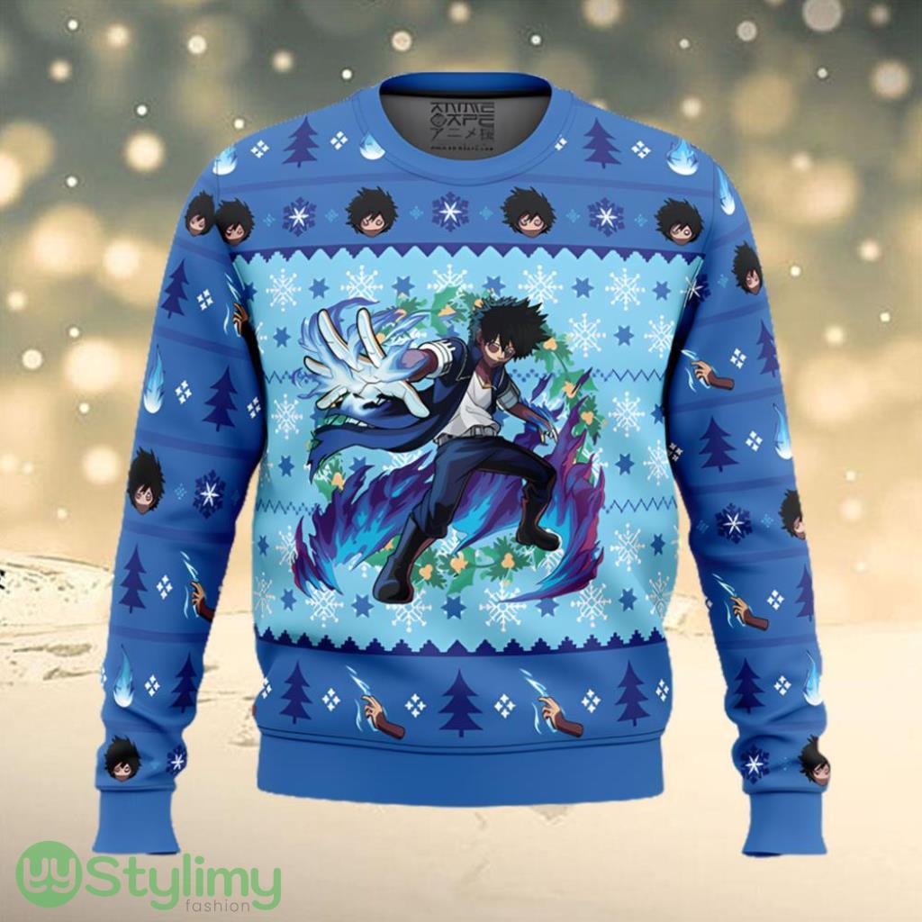Dabi My Hero Academia Ugly Gamer Christmas Sweater 3 Dabi My Hero Academia Ugly Gamer Christmas Sweater Product Photo 1