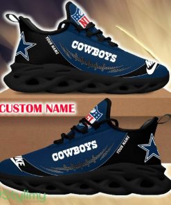 Dallas Cowboys Collection For Fans Custom Name Max Soul Sneakers New Gift Men And Women Clunky Shoes - Dallas Cowboys Chunky Shoes_1