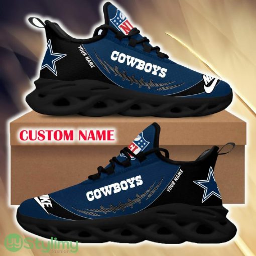 Dallas Cowboys Collection For Fans Custom Name Max Soul Sneakers New Gift Men And Women Clunky Shoes
