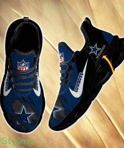 Dallas Cowboys Versatile For Fans Custom Name Max Soul Sneakers New Gift Men And Women Clunky Shoes - Dallas Cowboys Chunky Shoes_3