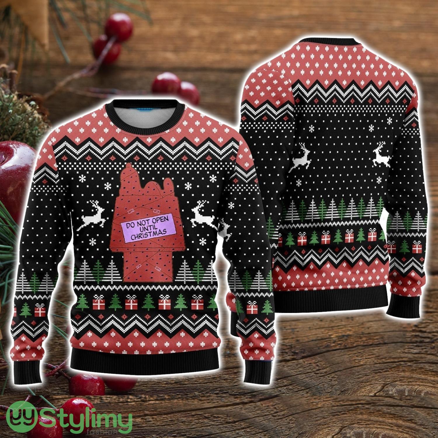 Do Not Open Until Ugly Christmas Sweater Christmas Holiday Gift For Men And Women 3 Do Not Open Until Ugly Christmas Sweater Christmas Holiday Gift For Men And Women Product Photo 1