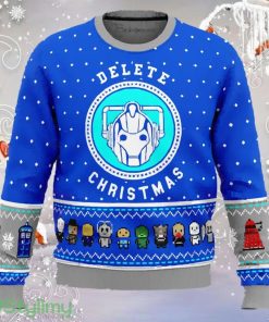 Dr Who Dalek Ugly Christmas Sweater Product Photo 1