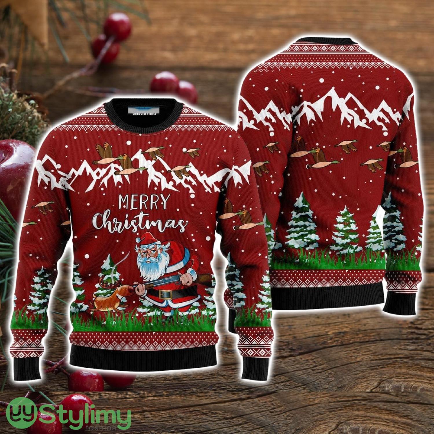 Duck Hunting Ugly Christmas Sweater Christmas Holiday Gift For Men And Women 3 Duck Hunting Ugly Christmas Sweater Christmas Holiday Gift For Men And Women Product Photo 1