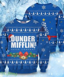 Dunder Mifflin Holiday 3D Ugly Christmas Sweater Christmas Gift Product Photo 1