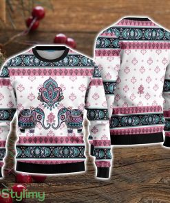 Elephant Ugly Christmas Sweater Christmas Holiday Gift For Men And Women Product Photo 1