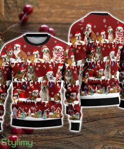 Enghlish Bulldog Ugly Christmas Sweater Christmas Holiday Gift For Men And Women Product Photo 1