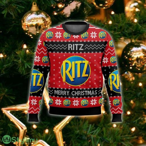 Favorite Food Brands RITZ Ugly Sweater For Fans Christmas Vintage Gift