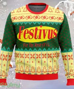 Festivus For The Rest Of Us Ugly Christmas Sweater Product Photo 1