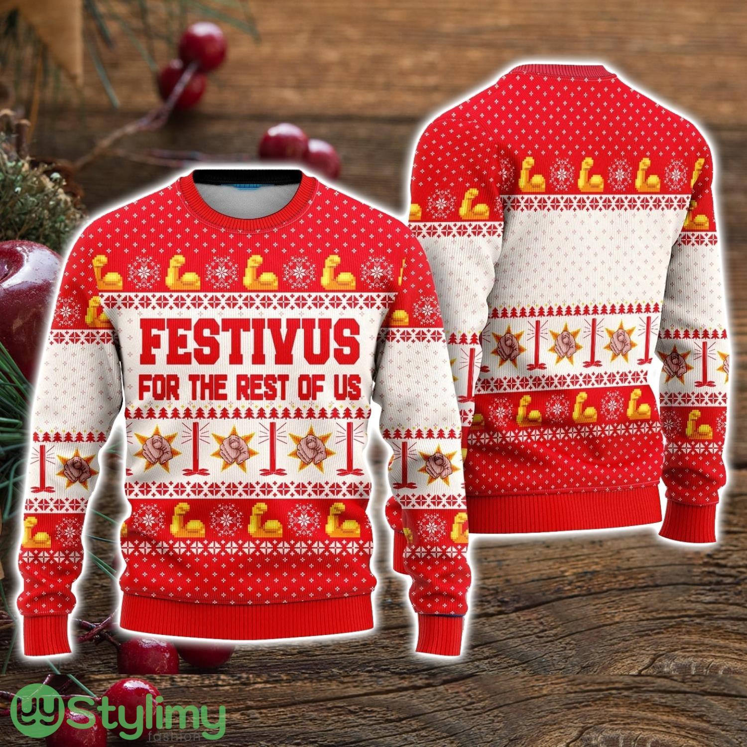 Festivus For The Rest Of Us Ugly Christmas Sweater Christmas Holiday Gift For Men And Women 3 Festivus For The Rest Of Us Ugly Christmas Sweater Christmas Holiday Gift For Men And Women Product Photo 1