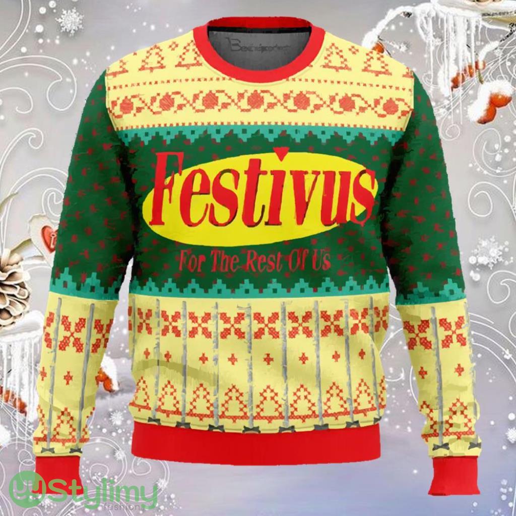 Festivus For The Rest Of Us Ugly Christmas Sweater 3 Festivus For The Rest Of Us Ugly Christmas Sweater Product Photo 1