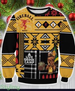 Fireball Camping Ugly Christmas Sweater Special Christmas Gift Product Photo 1