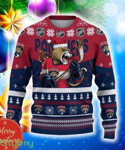 Florida Panthers Custom Name 3D Sweater Funny Gift For Men And Women Fans Christmas - Florida Panthers 3D Sweater Christmas Personalized_2