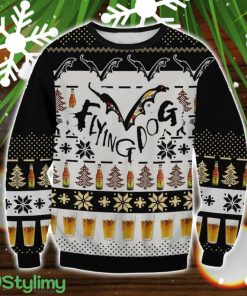 Flying Dog 3D Ugly Christmas Sweater Christmas Gift Product Photo 1