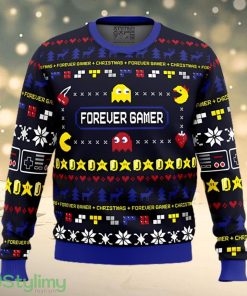 Forever Gamer Pac-Man Ugly Christmas Sweater Product Photo 1