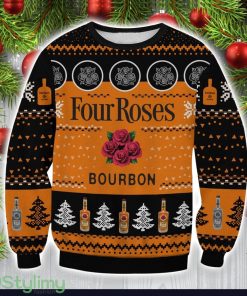FR Bourbon Ugly Christmas Sweater Special Christmas Gift Product Photo 1