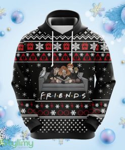 Friends Harry Potter Christmas Cute Noel Mc Ugly Hoodie 3D All Over Print Gift For Christmas Product Photo 1