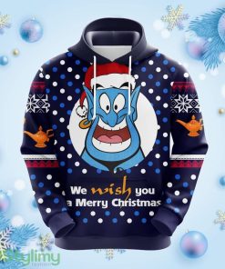 Genie Aladin Christmas Cute Noel Mc Ugly Hoodie 3D All Over Print Gift For Christmas Product Photo 1