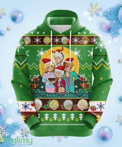 Golden Girls 1 Christmas Noel Mc Ugly Hoodie 3D All Over Print Gift For Christmas Product Photo 1