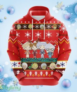 Golden Girls 2 Christmas Noel Mc Ugly Hoodie 3D All Over Print Gift For Christmas Product Photo 1