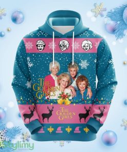 Golden Girls Blue Christmas Cute Noel Mc Ugly Hoodie 3D All Over Print Gift For Christmas Product Photo 1
