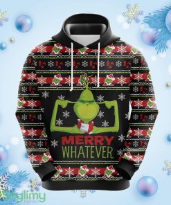 Grinch 1 Christmas Cute Noel Mc Ugly Hoodie 3D All Over Print Gift For Christmas Product Photo 1