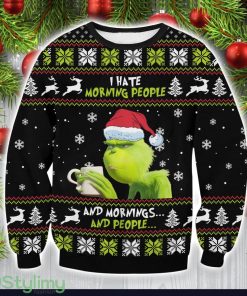 Grinch I Hate People Ugly Christmas Sweater Special Christmas Gift Product Photo 1