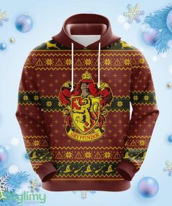 Gryffindor Crest Christmas Cute Noel Mc Ugly Hoodie 3D All Over Print Gift For Christmas Product Photo 1