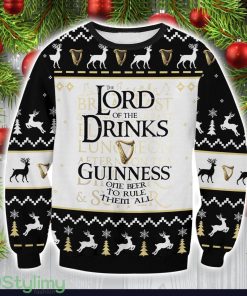 Guinness Lord Of The Rings Ugly Christmas Sweater Special Christmas Gift Product Photo 1