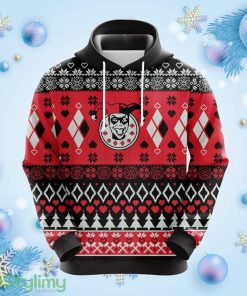 Harley Quinn Christmas Christmas Cute Noel Mc Ugly Hoodie 3D All Over Print Gift For Christmas Product Photo 1