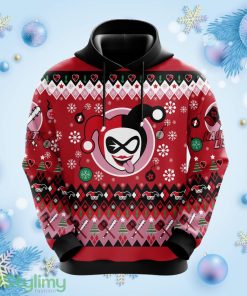 Harley Quinn Christmas Hoodie Amazing Gift Idea Christmas Gift Product Photo 1