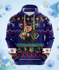 Harry Potter Christmas Cute Noel Mc Ugly Hoodie 3D All Over Print Gift For Christmas Product Photo 1