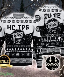 HC TPS Ugly Christmas Sweater Logo Custom Name Gift Fans - HC TPS Ugly Christmas Sweater Logo Custom Name Gift Fans