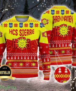 HCS Sierre Ugly Christmas Sweater Logo Custom Name Gift Fans - HCS Sierre Ugly Christmas Sweater Logo Custom Name Gift Fans