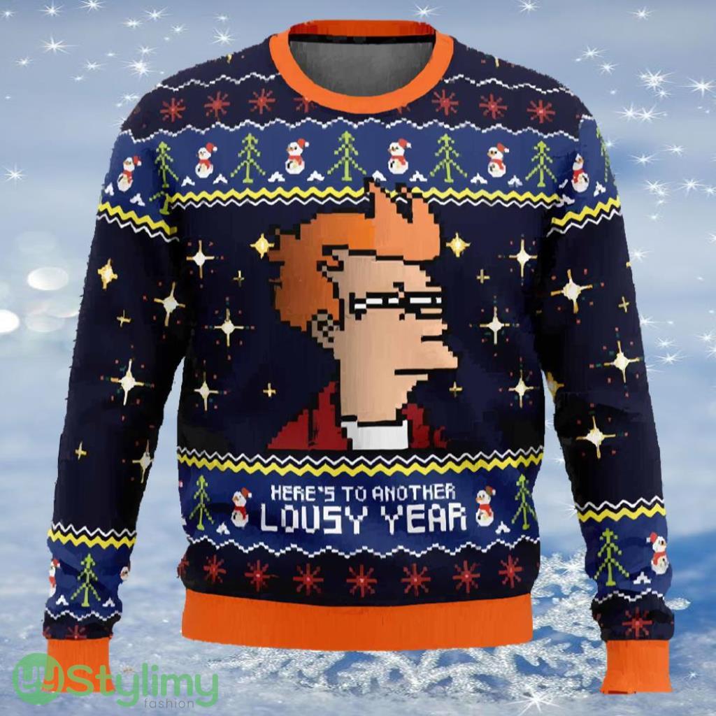 Heres To Another Lousy Year Ugly Christmas Sweater 3 Heres To Another Lousy Year Ugly Christmas Sweater Product Photo 1