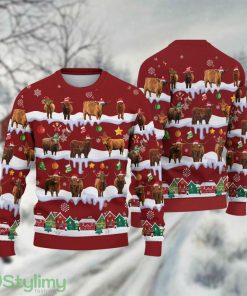 Highland Ugly Christmas Sweater Gift Christmas Product Photo 1