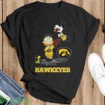 Iowa Hawkeyes The Peanuts Sport Fans Christmas Shirt Gift For Christmas - Ladies T-Shirt