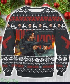 John Wick Ugly Christmas Sweater Special Christmas Gift Product Photo 1