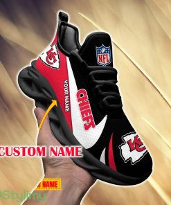 Kansas City Chiefs Iconography For Fans Custom Name Max Soul Sneakers New Gift Men And Women Clunky Shoes - Kansas City Chiefs Chunky Shoes_2