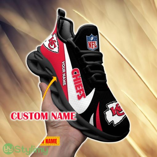 Kansas City Chiefs Iconography For Fans Custom Name Max Soul Sneakers New Gift Men And Women Clunky Shoes