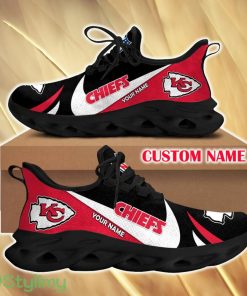 Kansas City Chiefs Iconography For Fans Custom Name Max Soul Sneakers New Gift Men And Women Clunky Shoes - Kansas City Chiefs Chunky Shoes_1