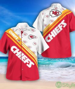 Kansas City Chiefs Logo Printed Aloha Hawaiian Shirt Special Gift For Fans Product Photo 1