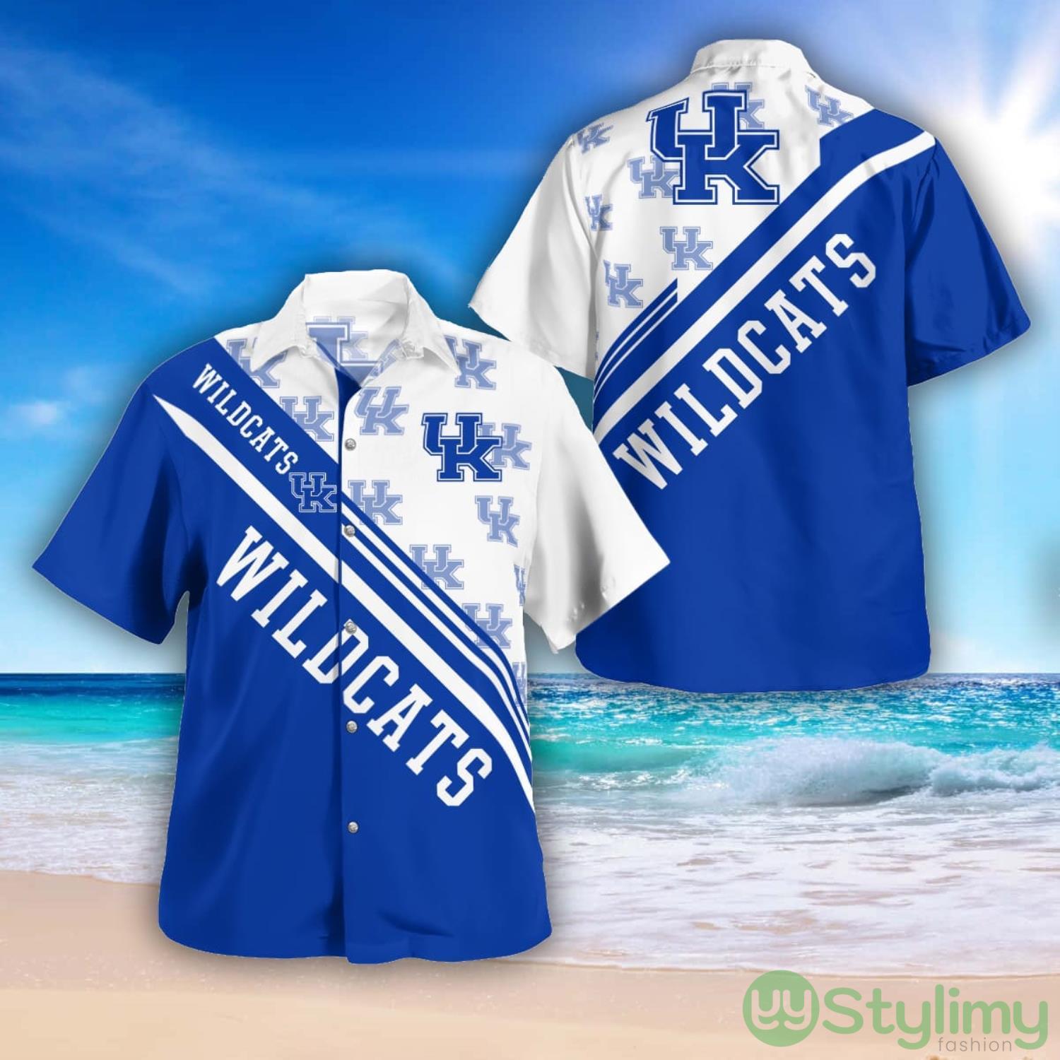 Kentucky Wildcats Logo Printed Aloha Hawaiian Shirt Special Gift For Fans 2 Kentucky Wildcats Logo Printed Aloha Hawaiian Shirt Special Gift For Fans Product Photo 1