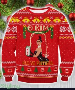 Kim Kardashian Ugly Christmas Sweater Special Christmas Giftcial Christmas Gift Product Photo 1