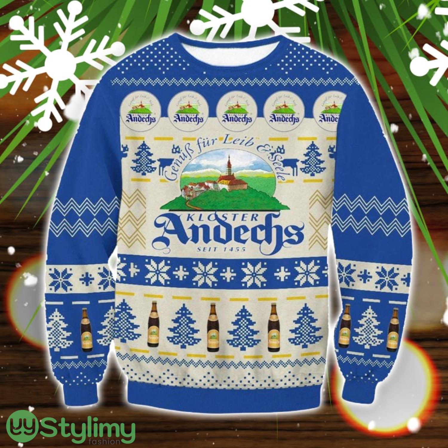 Kloster Andechs' 3D Ugly Christmas Sweater Christmas Gift 3 Kloster Andechs