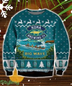 Kona Big Wave 3D Ugly Christmas Sweater Christmas Gift Product Photo 1