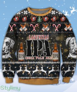 Lagunitas IPA 3D Ugly Christmas Sweater Christmas Gift Product Photo 1